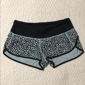 Lululemon speed shorts